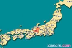 日本地图