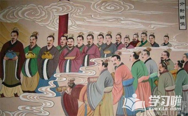 分封诸侯图片